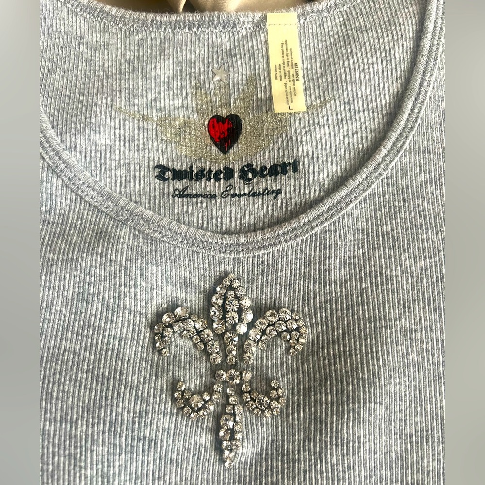 Twisted Heart tank size L